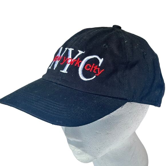 Black & Red NYC Hat - Picture 2 of 5